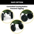 thumbnail image 5 of Jeep Wrangler Classic Pull Wagon by Delta Children – GREENGUARD Gold Certified, Durable Frame, 9 Inch Puncture-Proof Wheels, Great for Exploration and Play, Green, 5 of 10