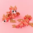 thumbnail image 4 of SHUWND Ice Cream Style 3D Printed Fly Dragon with Egg, Flexible Realistic Articulated Animal Fidget Toys, 4 of 5