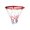 Red, variant on Heavy Duty Portable Indoor Outdoor Steel Basketball Rim and Net 12 Pack