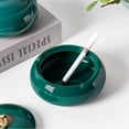 thumbnail image 5 of 1X Ceramic Ashtray 2023 Design Ashtray Creatives Luxury Custom Ash Tray for Home Accessories Ceramic Ashtray with Lid, 5 of 6