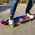 thumbnail image 4 of Alien Emery Skateboard Grip Tape Stickers Pack of Two - 8.8x32.6in/22.4x83 cm PVC Back Material - Skateboard Grip Tape for Improved Traction and Control, 4 of 5