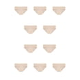 thumbnail image 1 of Qarigey Calzoncillos de algodón Elástico Acogedor Ropa interior transpirable Mujer Cómoda Desechable Bragas de viaje Accesorios Type2 NO2, 1 of 6
