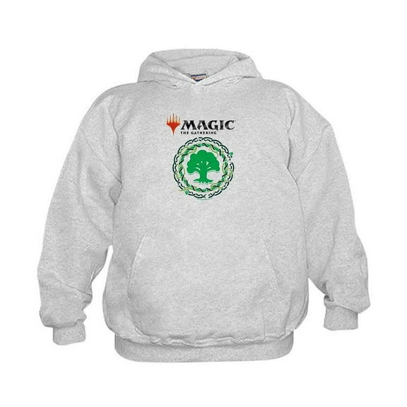 CafePress - Magic Green Mana Symbol Sweatshirt - Kids Hooded Sweatshirt, Classic Hoodie
