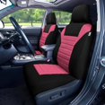 thumbnail image 3 of FH Group Car Seat Covers Full Set Pink 3D Air Mesh - Universal Fit, Automotive Seat Covers, Airbag Compatible, Split Bench Rear Seat, Washable Car Seat Cover for SUV, Sedan, 3 of 8