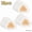 triangle-30pcs, variant on 30pcs Gel Heel Protector Foot Patches Adhesive Blister Pads Heel Liner Shoes Stickers Foot Care Adhesive Patch Stickers Cushion
