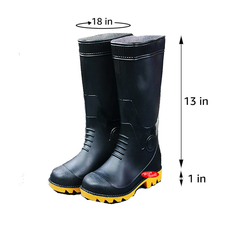 Waterproof Fishing Durable Rubber Wading Boots ( 42) - Walmart.com