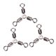 thumbnail image 4 of 20 Unids/set Durable 3 vías Pesca Giratorio Anillos Sólidos Conectores Accesorios (4#), 4 of 8