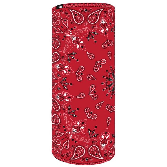 Zan Headgear Sportflex Motley Tube Red Paisley
