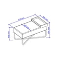 thumbnail image 2 of PUFF GRANDE BERTOLINI 1281 LEGNO ONIX NEGRO, 2 of 2