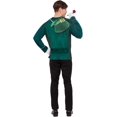 thumbnail image 4 of Costume Forum - Camiseta estampada en 3D para hombre, color verde y dorado, talla M, 4 of 5