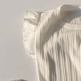 thumbnail image 5 of Loopsun Kids Girls Summer Tops Solid Round Neck Blouses for Girls Daily Wear, 5 of 5