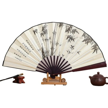

Chinese Charming Handheld Folding Fan Foldable and Portable Fan Gift for Family Friends Colleagues Neighbors Breeze