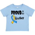 thumbnail image 3 of Inktastic Proud of my Brother Down Syndrome Awareness Boys or Girls Baby T-Shirt, 3 of 5