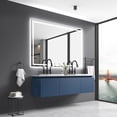 thumbnail image 5 of 84 x 48 Inch LED Bathroom Mirror with Front and Backlight, Wall Mounted Vanity, 5 of 8