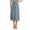 Green, variant on Ohufall Midi Skirts for Women Fashion Solid Pleated High Waist Button Down Skirt Summer Flowy Casual A Line Long Skirts for Women