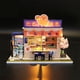 thumbnail image 1 of Dollhouse Kit Diy Doll House Furniture Japanese Style Wooden House 3D Assemble Model Adult Gift Toys For Children Kids heqiyong LED, 1 of 2