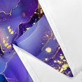thumbnail image 2 of Purple Marble Shower Curtain, Blue Abstract Bathroom Curtain,Colorful Ombre Shower Curtains Set with 12 Hooks, Blue and Gold Bathroom Decor, 2 of 5