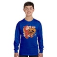 thumbnail image 2 of Awkward Styles Halloween Youth Sweatshirt Pumpkin Dinosaur Crewneck Tee for Kids, 2 of 5