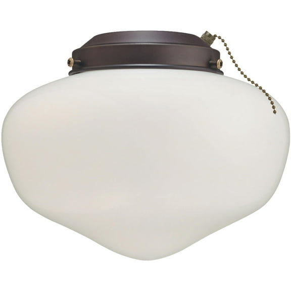 Westinghouse Schoolhouse Light Kit - Oil Rubbed Bronze Finish - 1 Piece, Bronze