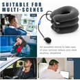 thumbnail image 7 of Cervical Traction Device for Neck Pain Relief, Adjustable Inflatable Neck Brace & Cervical Neck Traction Device Home Use Decompression (Blue), 7 of 7
