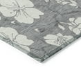thumbnail image 4 of Addison Rugs Chantille Indoor/Outdoor Transitional Floral Gray Washable Rectangle Rug, 8' x 10', 4 of 6