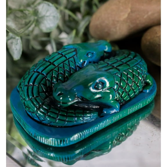 Ancient Egyptian Gods of The Nile Sobek Crocodiles Token Amulet Symbol Figurine