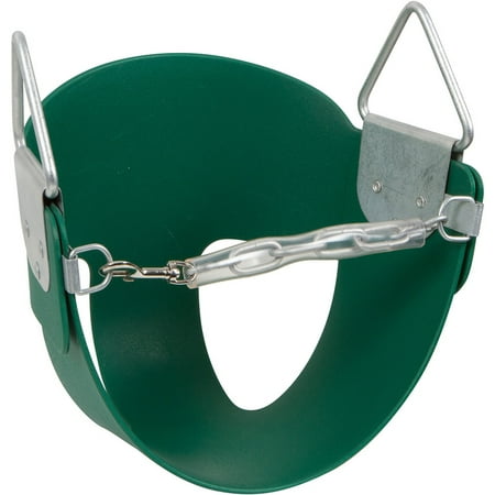 - Swing Set Stuff Inc. Half Bucket Swing (Green)