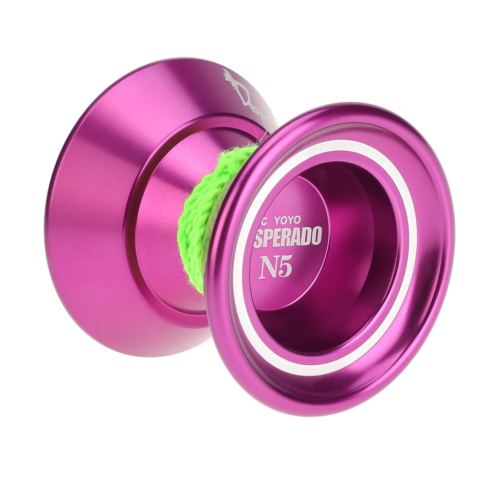 Professional Yoyo N5 Desperado Aluminum Alloy Metal Yoyo 8 Ball KK Bearing with Spinning String