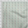 thumbnail image 4 of oneOone Cotton Cambric Light Green Fabric Kids Animals Sewing Fabric By The Yard Printed Diy Clothing Sewing Supplies 42 Inch Wide, 4 of 4