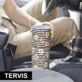 thumbnail image 6 of Pioneer Flower Floral Print Pattern 20oz Skinny Tumbler with Straw & Lid, Double Wall Vacuum Insulated Cup, Leak-Proof, Cup Holder Friendly, Hot 6H Cold 12H, 6 of 6