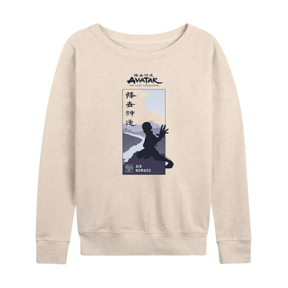 Avatar - The Last Airbender - Air Nomads - Women's Lightweight French Terry Long Sleeve Shirt