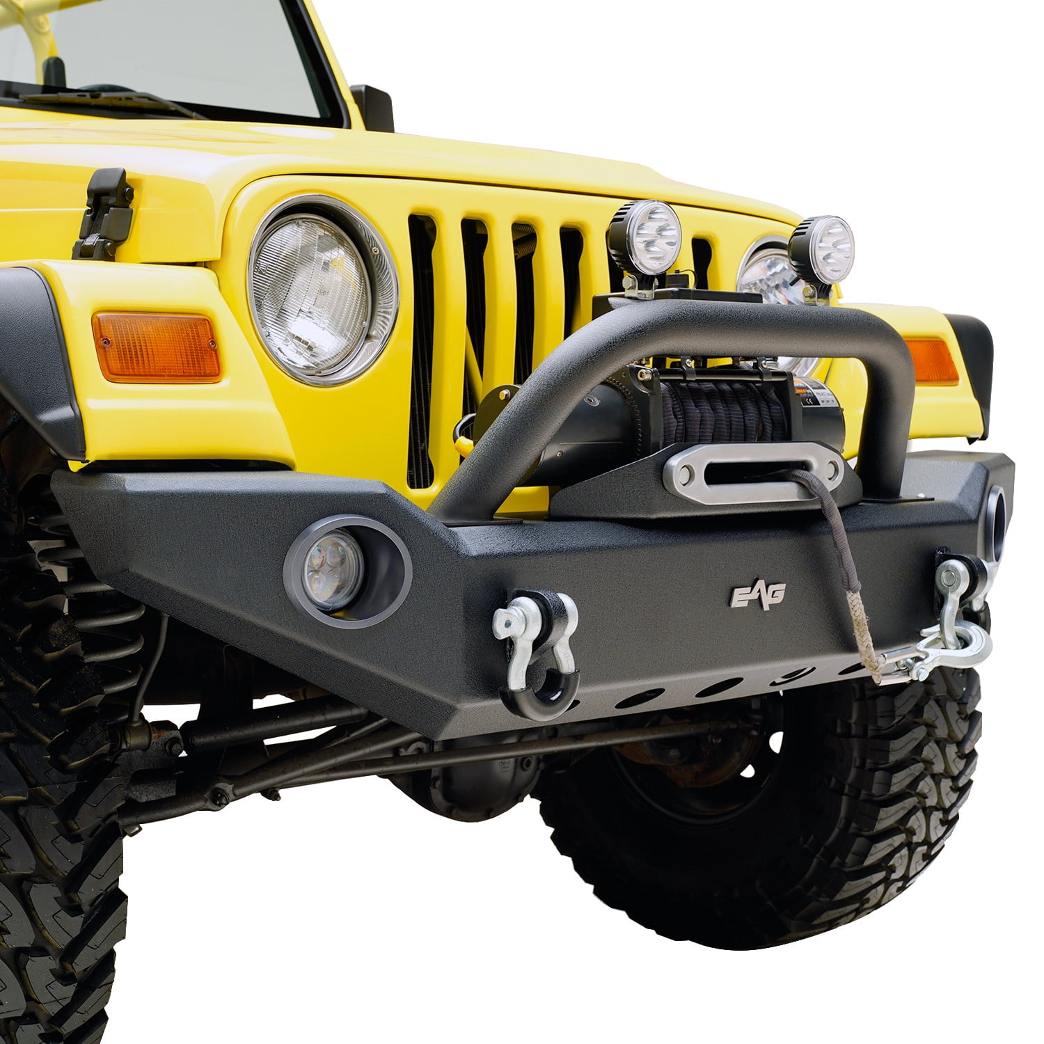 87-06 Jeep Wrangler TJ/YJ R8 Front Bumper with LE 