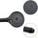 thumbnail image 2 of Alcachofa de ducha negra, cabezal de ducha premium, ducha de alta presión, ducha de mano con ahorro de agua, duchas de mano con 3 modos de pulverización de ducha de alta presión, apto para baño, spa oso de fresa Electrónica, 2 of 5