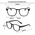 thumbnail image 4 of Moisture Chamber Goggles Anti Dry Eye Men Women Anti Pollen Blue Light Blocking Glasses Gafas Para O-FCY, 4 of 5