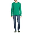thumbnail image 2 of Athletic Works Men's and Big Men's Active Long Sleeve Soft Blend Tee, Sizes up to 5XL, 2 of 5