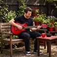 thumbnail image 5 of Ktaxon 38 Inch Cutaway Acoustic Guitar, Basswood Beginner Folk Guitar Starter Kit with Gig Bag, Tuner, Capo, Strap, Extra Strings & Picks for Adults Teens Students, 5 of 11