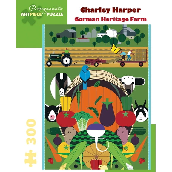 Charley Harper Gorman Heritage Farm 300 Piece Jigsaw Puzzle (Other)