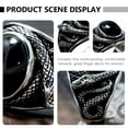 thumbnail image 3 of Black Creative Snake Ring Animal Exquisite Finger Ring Fashion Finger Jewelry, 3 of 5
