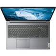 thumbnail image 4 of Lenovo Ideapad 1i 15.6" Laptop - Intel Core i3-1215U with 8GB Memory - Intel Iris Xe Graphics - 256GB SSD - Cloud Gray, 4 of 4
