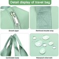 thumbnail image 3 of MesaSe Sac de Voyage Pliant Extensible Sac de Week-End Léger pour Femmes Noir, 3 of 6