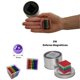 thumbnail image 2 of Cubo mágico magnético con 216 esferas, multicolor, con funda, 2 of 5