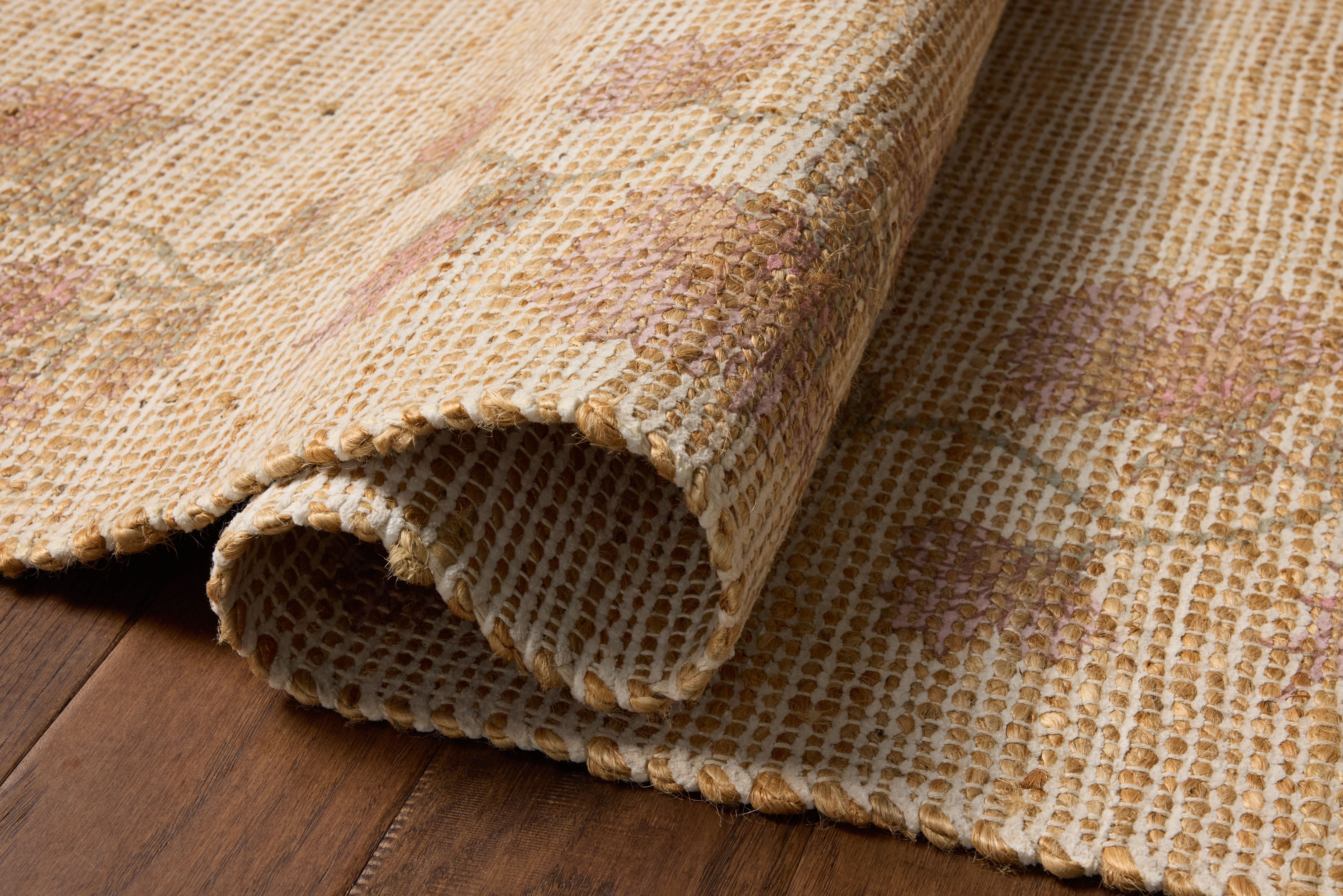 Chris Loves Julia x Loloi Rue Natural / Multi 2'-3" x 3'-9" Accent Rug