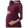 thumbnail image 4 of Maternity Photography Prop Long Pregnancy Three Quarter Dress For Pregnant Women, 4 of 4