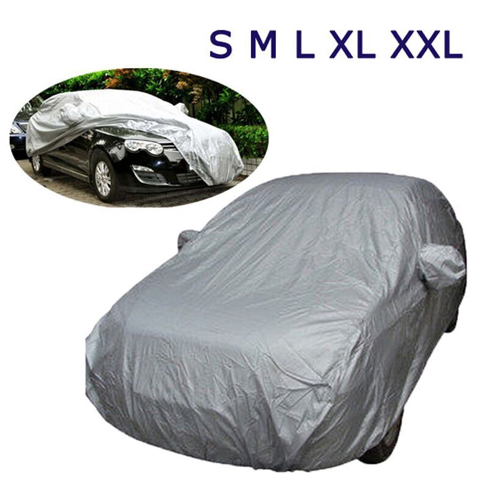 Universal Full Car Cover Outdoor Indoor UV Protection Sunscreen Heat