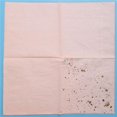 thumbnail image 4 of 80x Juego de Vajilla Desechable Con Textura de Marmol Rosa de Bloqueo del Oro Servilletas de Papel, 4 of 4