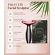 thumbnail image 3 of Dopsikn Máquinas Galvánicas de 7 Colores - Terapia de Luz Roja para Rostro y Cuello, Herramienta Masajeador Facial para Arrugas, Papada, Masajeador Facial Vibratorio con Térmicos, Negro, 3 of 5