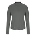 thumbnail image 6 of Women's Quarter Zip Sun Shirt UPF 50+ Long Sleeve Athletic Top with Thumb Holes for Running Golf Fitness and Walking Exercise, 6 of 9