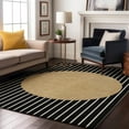thumbnail image 4 of Dalyn Rugs Premium Machine Washable Mayfield AMF994 Black 9' x 12' Rug, 4 of 7