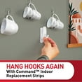 thumbnail image 5 of Command Medium Refill Strips 12/Pkg-White, 5 of 6