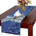 thumbnail image 1 of BSDHOME wolf Coming from the Moon Table Runner 16x72 inches, 1 of 4